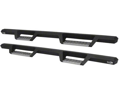 Westin HDX Stainless Drop Nerf Side Step Bars; Textured Black (10-24 RAM 2500 Crew Cab)