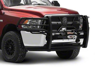 Westin HDX Winch Mount Grille Guard; Black (10-18 RAM 2500)