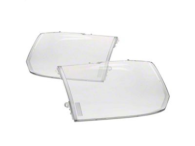 Headlight Lens; Clear (13-18 RAM 2500)