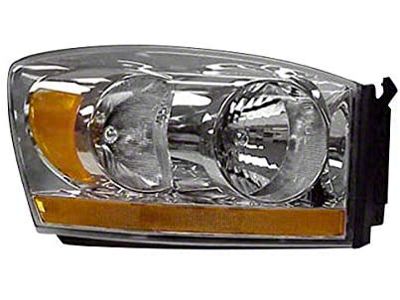 CAPA Replacement Headlight Lens Housing; Passenger Side (2006 RAM 2500)