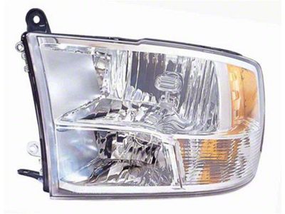 OE Certified Replacement Headlight; Driver Side (10-12 RAM 2500)