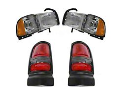 Headlight and Tail Light Set (94-02 RAM 2500)