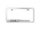 HEMI Powered License Plate Frame; Chrome (Universal; Some Adaptation May Be Required)