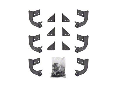 Hex Series Side Step Bars Mounting Bracket Kit (10-22 RAM 2500)