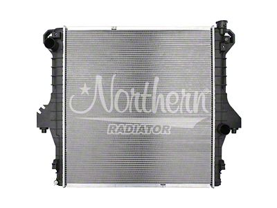 High Performance Plastic Tank Radiator; 27 x 29-1/4 x 1-5/8 (03-09 5.9L, 6.7L RAM 2500)