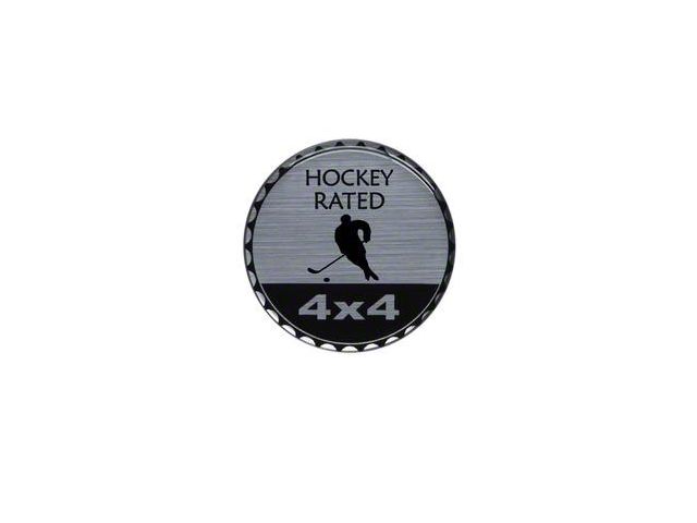 Hockey Rated Badge (Universal; Some Adaptation May Be Required)