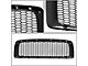 Honeycomb Mesh Style Upper Replacement Grille; Black (03-05 RAM 2500)