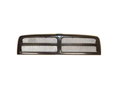 Honeycomb Upper Replacement Grille; Black (94-02 RAM 2500)