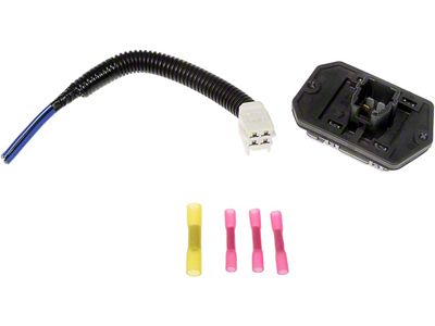 HVAC Blower Motor Resistor Kit with Harness (10-18 RAM 2500)