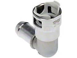 HVAC Metal Heater Hose Connector; 90-Degree; 3/4-Inch (07-09 6.7L RAM 2500)