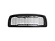 Impulse Upper Replacement Grille with Amber LED Lights; Matte Black (03-05 RAM 2500)