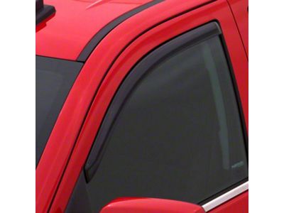 In-Channel Ventvisor Window Deflectors; Front; Dark Smoke (10-24 RAM 2500 Regular Cab)