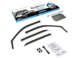 in-Channel Window Deflectors (19-24 RAM 2500 Crew Cab, Mega Cab)