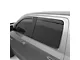 EGR In-Channel Window Visors; Front and Rear; Dark Smoke (10-18 RAM 2500 Crew Cab)