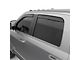 EGR In-Channel Window Visors; Front and Rear; Matte Black (19-24 RAM 2500 Crew Cab)