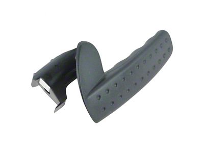 Interior Door Handle; Passenger Side; Black (03-09 RAM 2500)