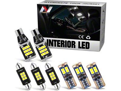 Interior LED Bulb Kit; Pure White (03-09 RAM 2500)
