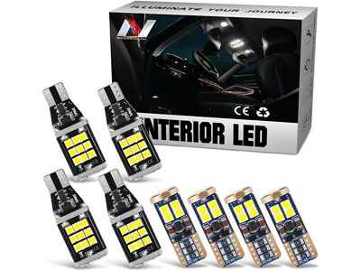 Interior LED Bulb Kit; Pure White (98-02 RAM 2500)