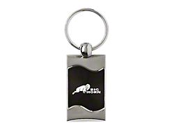 Big Horn Rectangular Wave Key Fob