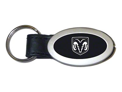 RAM Head Logo Oval Key Fob