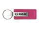 RAM Grille Pink Leather Key Fob