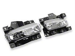 LED Fog Lights; Chrome Housing; Clear Lens (19-24 RAM 2500)