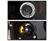 LED Halo Projector Headlights; Black Housing; Clear Lens (06-09 RAM 2500)