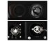 LED Halo Projector Headlights; Black Housing; Smoked Lens (03-05 RAM 2500)