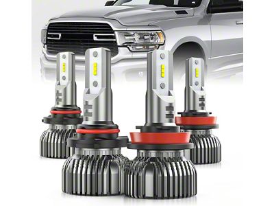 LED Headlight Bulbs; H11/9005 (19-22 RAM 2500)