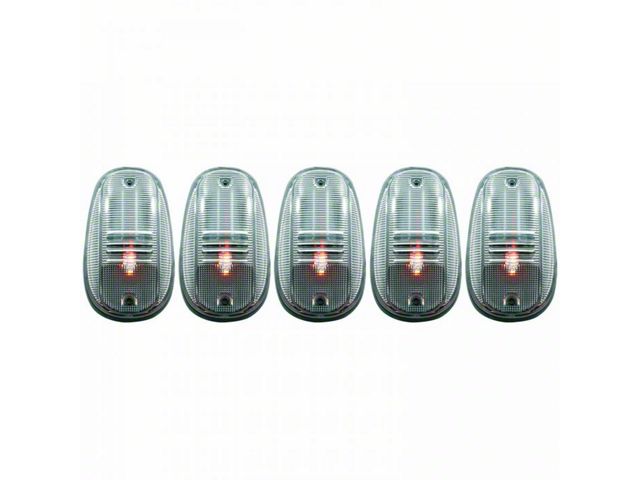LED Replacement Cab Lights; Clear (03-17 RAM 2500)