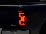 LED Sequential Tail Lights; Black Housing; Red Lens (19-24 RAM 2500 w/ Factory Halogen Tail Lights)