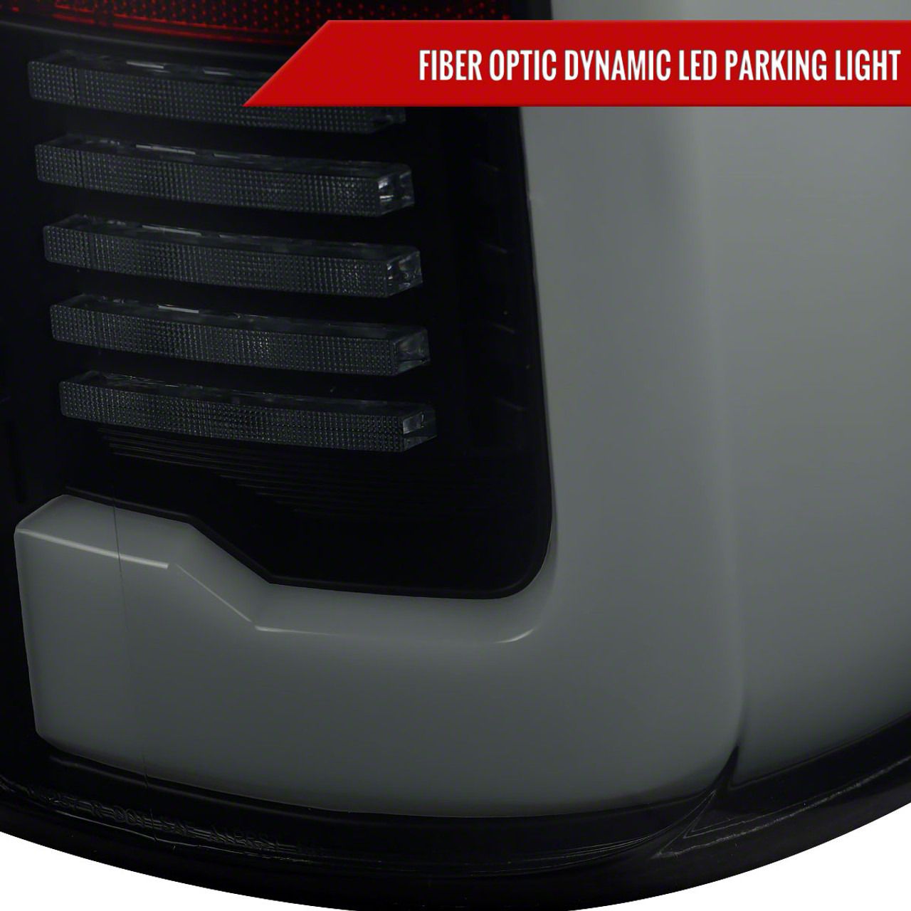Custom Smoked Tinted Tail Lights For 2019-2024 Ram 2500 3500 – OEM Factory Black Housing