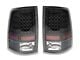 LED Tail Lights; Black Housing; Clear Lens (10-18 RAM 2500 w/ Factory Halogen Tail Lights)