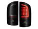 LED Tail Lights; Black Housing; Smoked Lens (03-06 RAM 2500)