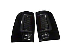 LED Tail Lights; Black Housing; Smoked Lens (13-18 RAM 2500 w/ Factory LED Tail Lights)