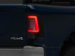 LED Tail Lights; Black Housing; Smoked Lens (13-18 RAM 2500 w/ Factory LED Tail Lights)