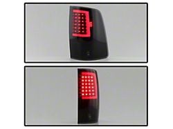 LED Tail Lights; Black Housing; Smoked Lens (13-18 RAM 2500 w/ Factory LED Tail Lights)