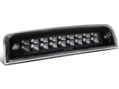 LED Third Brake Light with Cargo Light; Black (10-18 RAM 2500)