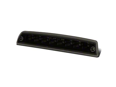 LED Third Brake Light with Cargo Light; Black Smoked (94-02 RAM 2500 w/ Cargo Lights)