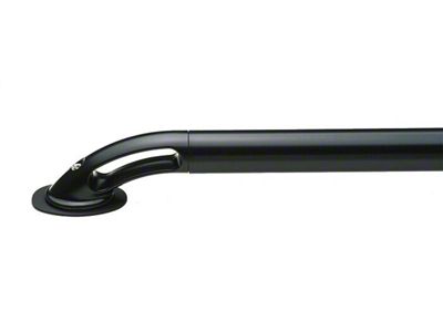 Putco Locker Side Bed Rails; Black (03-18 RAM 2500 w/ 6.4-Foot Box)