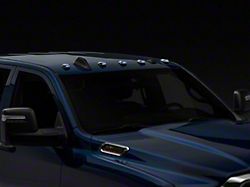LoPro Wireless Solar-Powered Truck CAB LED Lights; White (Universal; Some Adaptation May Be Required)