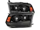 AlphaRex LUXX-Series LED Projector Headlights; Alpha Black Housing; Clear Lens (13-18 RAM 2500 w/ Factory Halogen Projector Headlights)