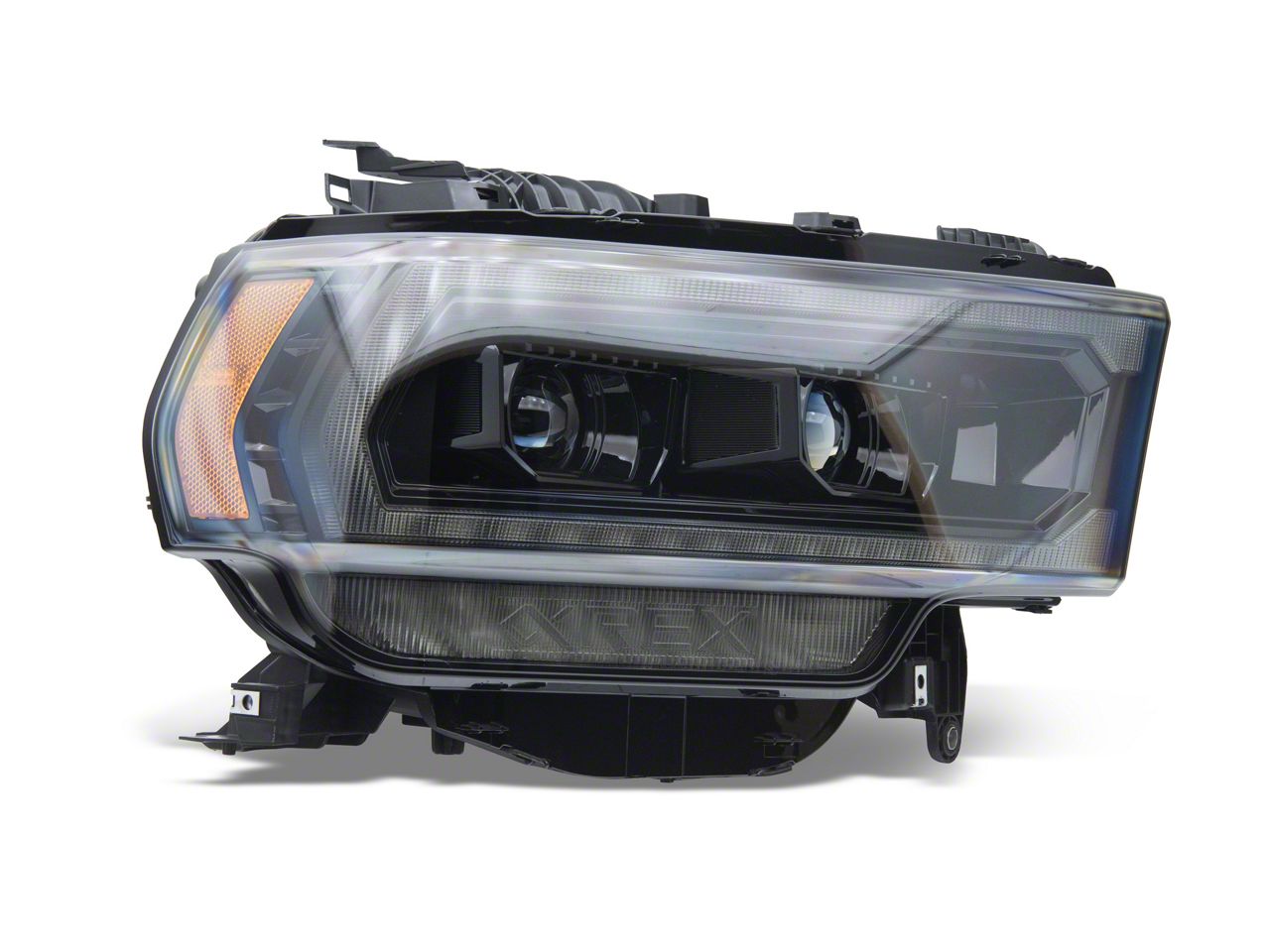 AlphaRex RAM 2500 LUXX-Series LED Projector Headlights; Alpha