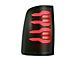 AlphaRex LUXX-Series LED Tail Lights; Black/Red Housing; Smoked Lens (13-18 RAM 2500 w/ Factory LED Tail Lights)