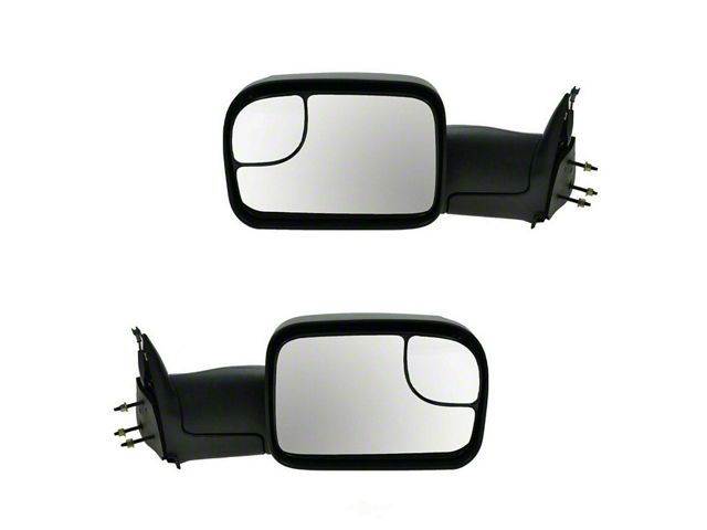 Manual Folding Towing Mirrors with Chrome Cap (03-09 RAM 2500)