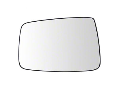 Manual Mirror Glass; Driver Side (10-18 RAM 2500)