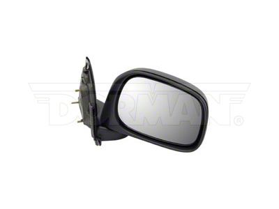 Manual Non-Heated Side Mirror; Passenger Side; Black (03-09 RAM 2500 w/o Towing Package)