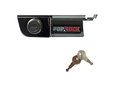 Manual Tailgate Lock; Chrome (02-09 RAM 2500)