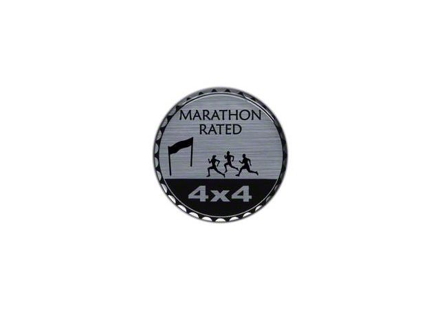 Marathon Rated Badge (Universal; Some Adaptation May Be Required)