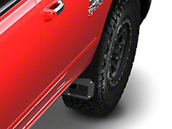 Merica Mud Flaps; Front; Black (10-18 RAM 2500)